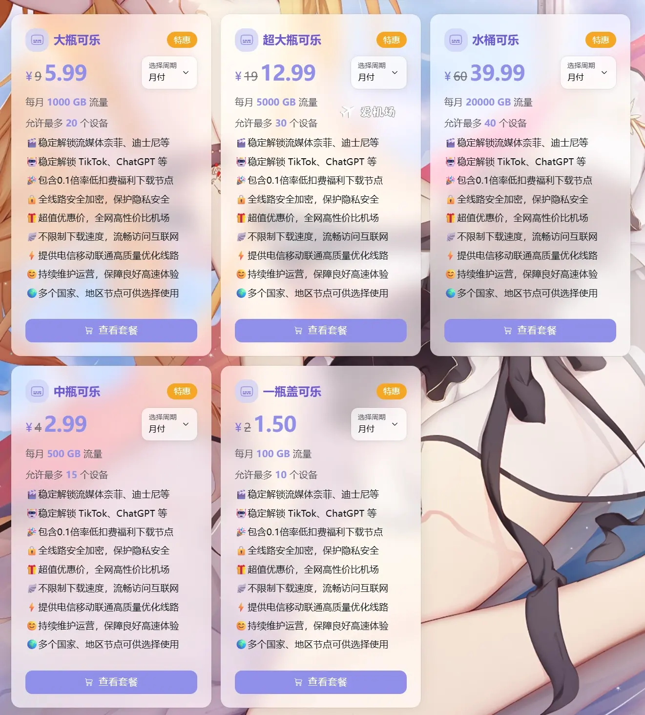 Kitty Network 机场节点价格 赔钱机场月付价格